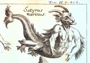Fish - Goat - Man mythical creature