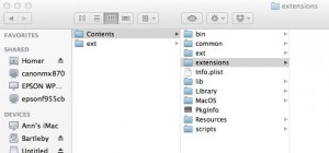 empty extensions folder