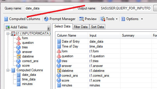 Using the Query Builder in SAS Enterprise Guide 8.1 - SAS Video Portal
