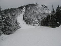 Stowe, Vt ski slope