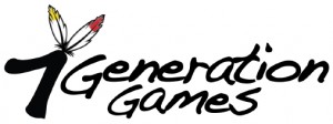 7 Generation Games Logo with feathers